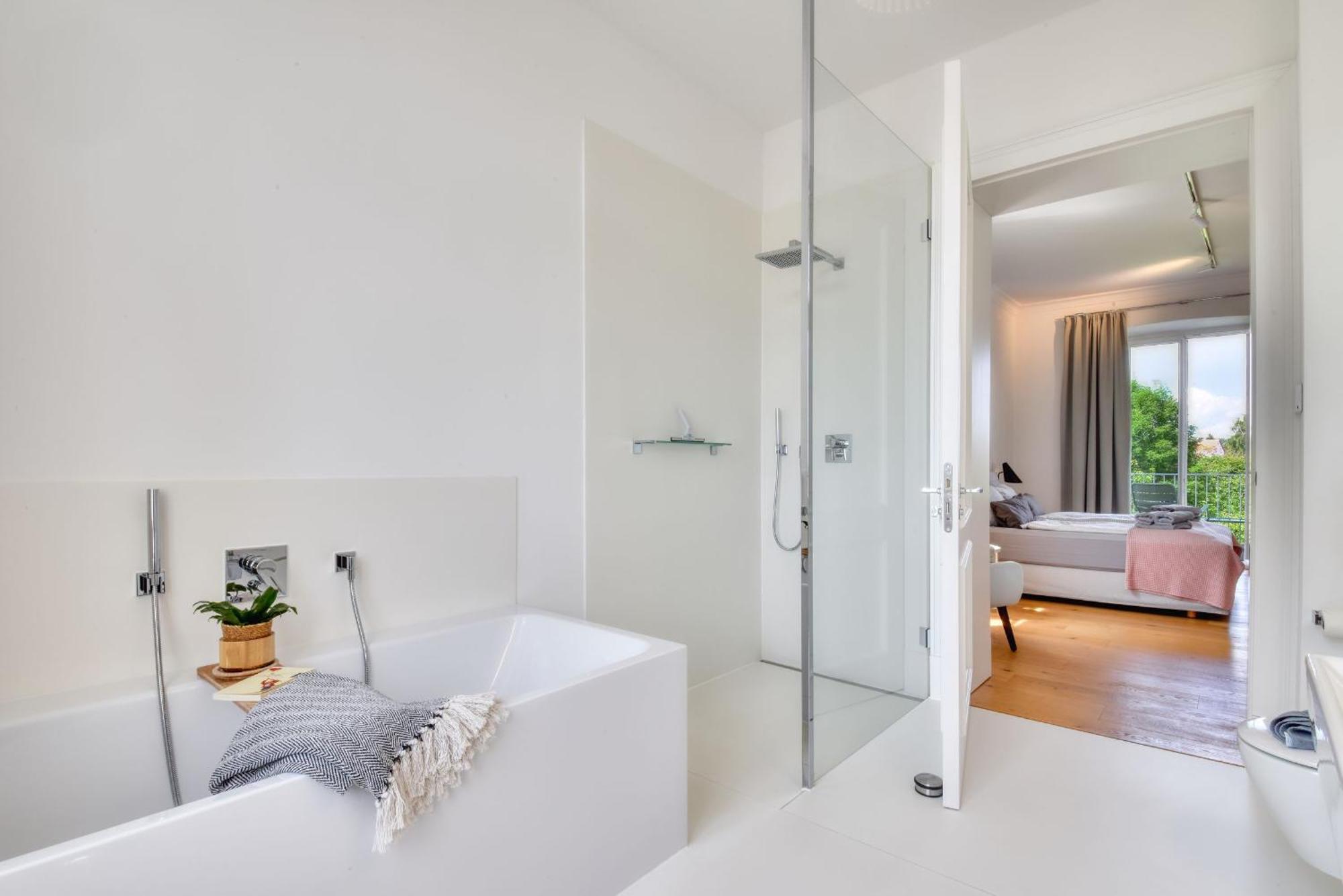 Ferienwohnung Fuerst Malte Loft I Design & Pool Putbus Eksteriør billede