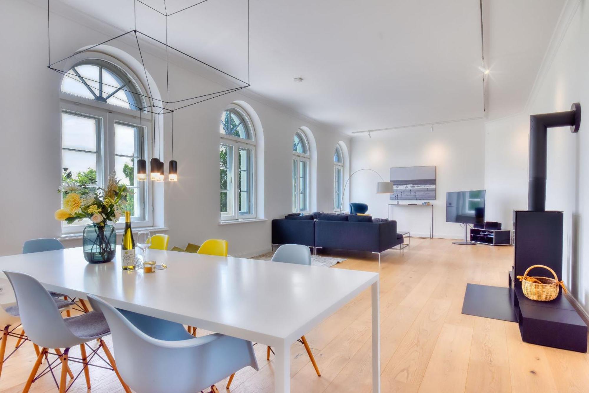 Ferienwohnung Fuerst Malte Loft I Design & Pool Putbus Eksteriør billede