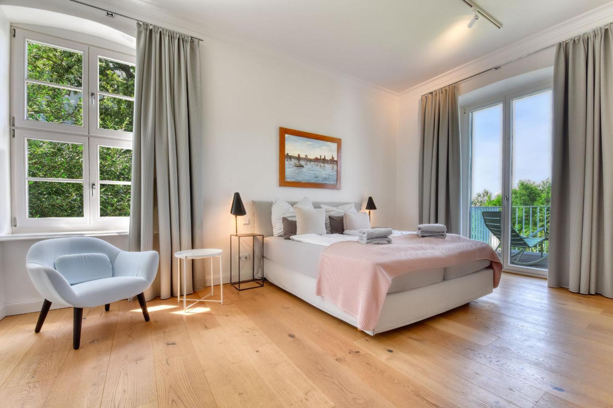 Ferienwohnung Fuerst Malte Loft I Design & Pool Putbus Eksteriør billede