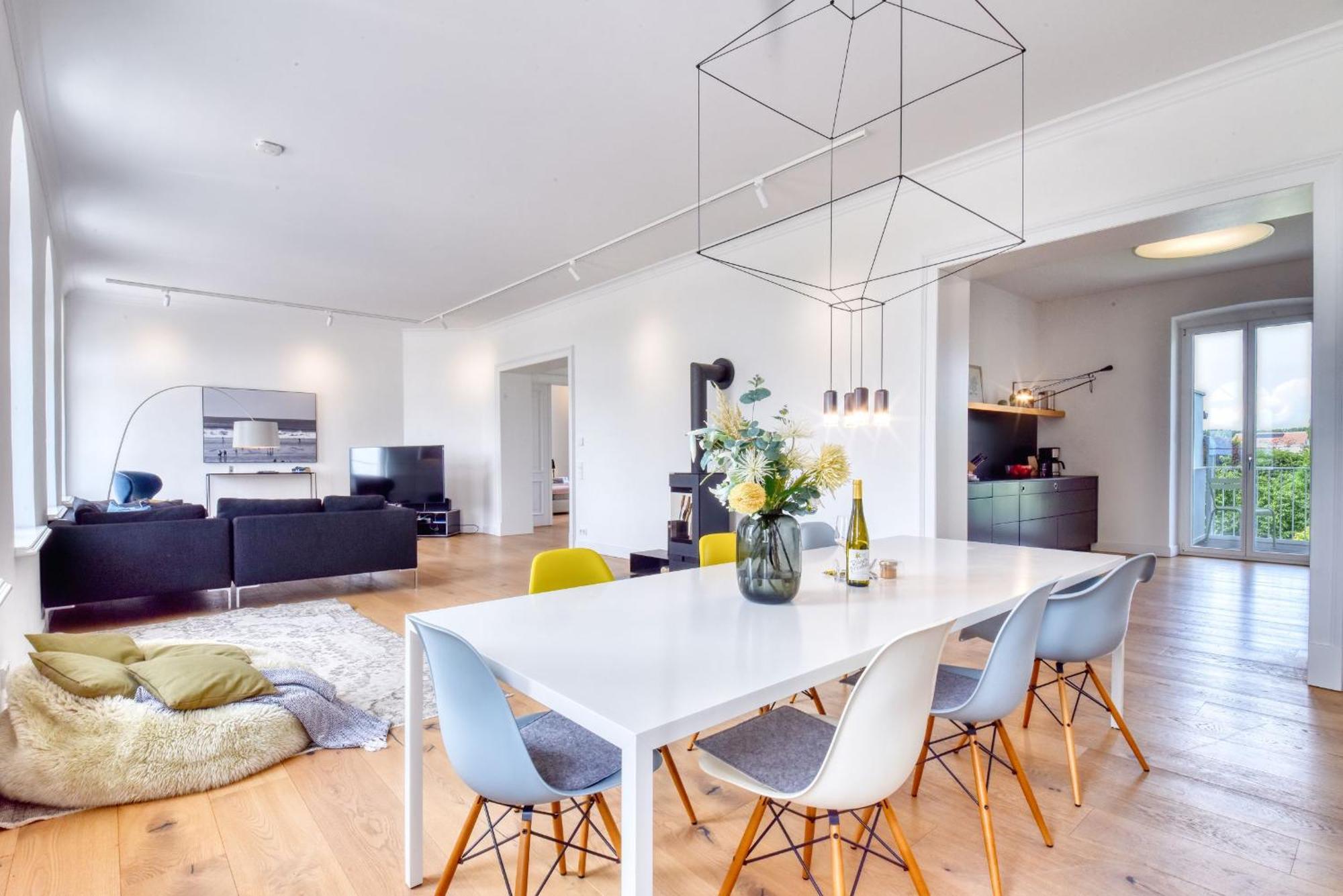 Ferienwohnung Fuerst Malte Loft I Design & Pool Putbus Eksteriør billede