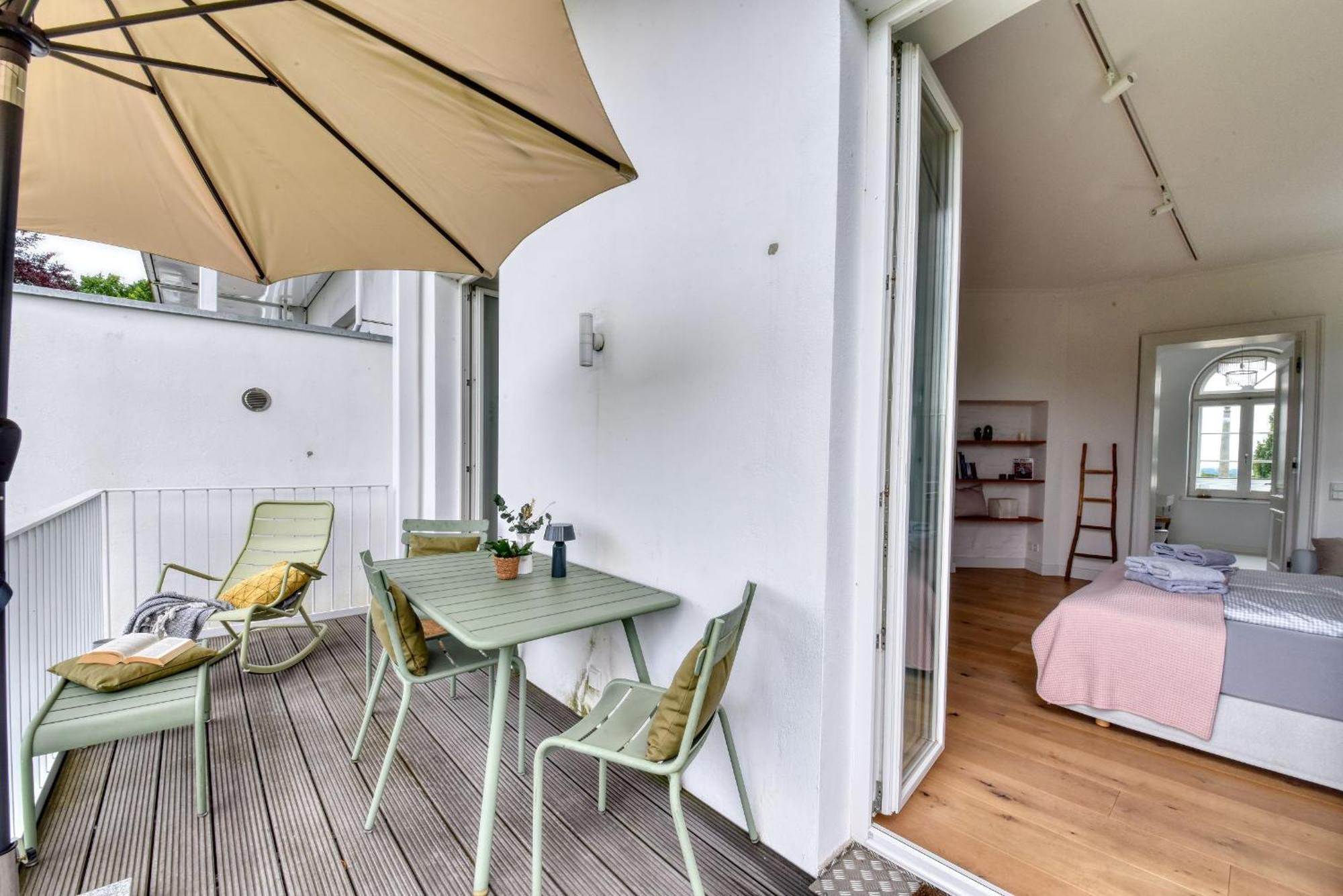 Ferienwohnung Fuerst Malte Loft I Design & Pool Putbus Eksteriør billede